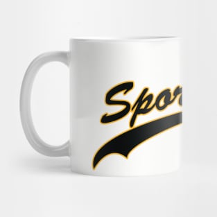Sportsball! (Black & Yellow) Mug